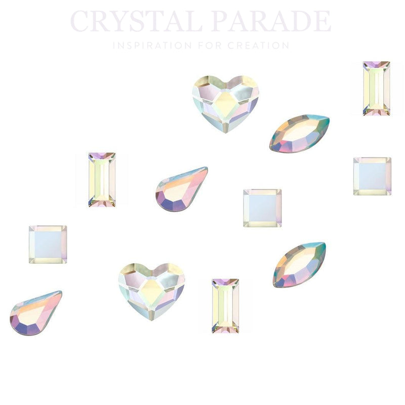 Preciosa Crystal Shape Mix Pack of 12 - AB