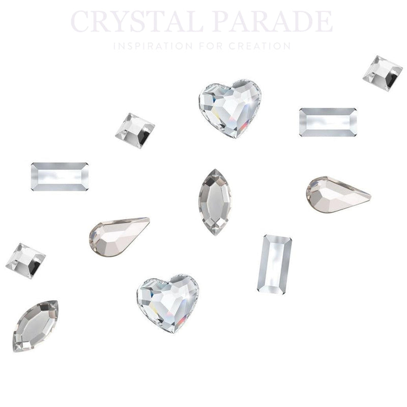 Preciosa Crystal Shape Mix Pack of 12 - Clear