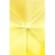 Rosette Chandelier Crystals - Sharp Yellow