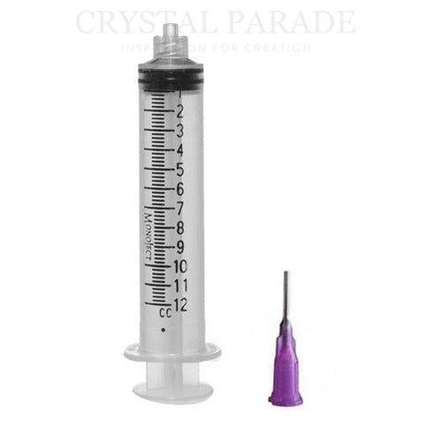 Single Syringe With Purple Tip