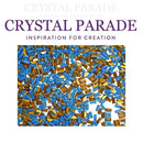 Swarovski 4501 Fancy Baguette 4x2mm - Pack of 24 White Opal Sky Blue
