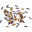 Swarovski 4200 Fancy Slim Navette 15x4mm - Pack of 12 Fuchsia