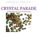 Preciosa Pointy Back Round Chaton - Various Sizes - Smoked Topaz