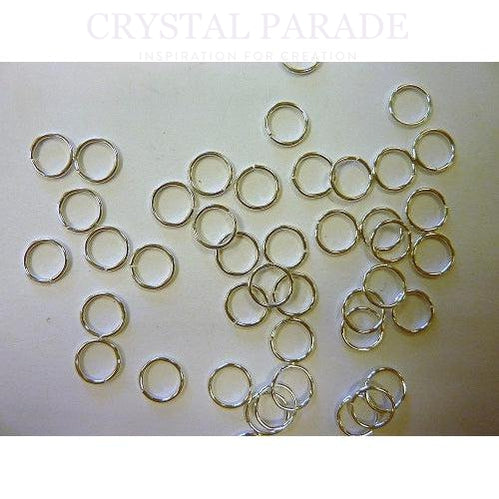 Silver Plated Split Rings 7mm - Pack of 144
