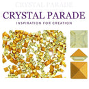 Swarovski 4401 Fancy Square 6mm - Pack of 12 Jonquil