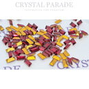 Swarovski 4501 Fancy Baguette 5x2mm - Pack of 24 Ruby