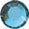 Swarovski PP20 (2.8mm) Blue Zircon Pack 100 Pointy Back Foiled Backing