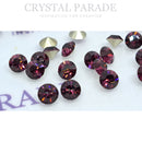 Swarovski 1028 Pointy Back Round Chaton Various Sizes - Amethyst