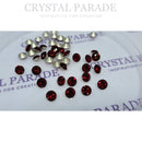 Swarovski 1028 Pointy Back Round Chaton Various Sizes - Siam