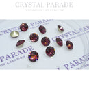 Swarovski 1088 Round Chaton Various Sizes - Amethyst