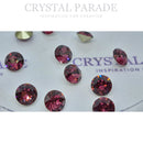 Swarovski 1088 Round Chaton Various Sizes - Amethyst