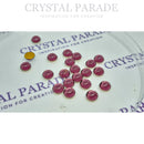 Swarovski 2090/4 Round Cabochon 6mm Pack of 12 - Amethyst