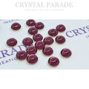 Swarovski 2090/4 Round Cabochon 6mm Pack of 12 - Amethyst
