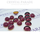 Swarovski 2190/4 Oval Cabochon 8x6mm Pack of 12 - Amethyst