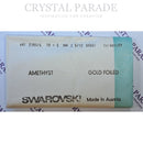 Swarovski 2390/4 Pear Cabochon 10x6mm Pack of 12 - Amethyst