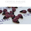 Swarovski 2390/4 Pear Cabochon 10x6mm Pack of 12 - Amethyst