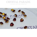 Swarovski 4831 Fancy Heart 5mm Pack of 12 Siam
