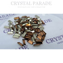 Swarovski 4501 Fancy Baguette 7x3mm - Pack of 12 Light Smoked Topaz