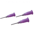 Purple Syringe Tip 21G Pack of 3