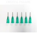 Precision Syringe Tips Pack of 6 Large Green