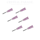 Precision Syringe Tips Pack of 6 Medium Pink