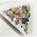Preciosa Crystal Mix - Pack of 100 Tea Party + Free Vintage Swarovski Pears + FREE caviar beads