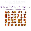 Swarovski 1100 Pointy Back Round Chaton SS47 (11mm) Pack of 6 - Topaz