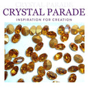 Preciosa Pointy Back Oval - Topaz