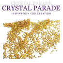 Preciosa Pointy Back Round Chaton - Various Sizes - Topaz