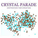 Swarovski 1028 Pointy Back Round Chaton PP14 (2.1mm) Pack of 100 - Turquoise