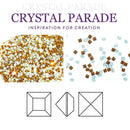 Swarovski 4401 Fancy Square 4mm - Pack of 12 White Opal