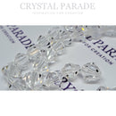 Zodiac Bicone Beads  - Clear