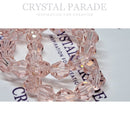 Zodiac Bicone Beads - Light Pink