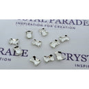 Limited Edition - Zodiac Crystal Bow Shape 5mm x 6mm  Clear Pack of 20
