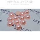 Zodiac Flatback Pearls - Dark Pink (P07)
