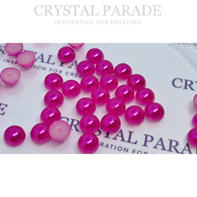 Zodiac Flatback Pearls - Magenta