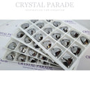 Zodiac Sew on Stone Trilliant - Jet Metallic