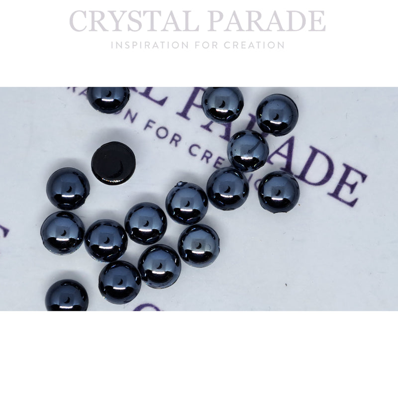 Zodiac Flatback Pearls - Onyx