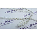 Zodiac Plastic Banding - Black With Black Rhinestones