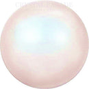 Zodiac Flatback Pearls - White AB (P37)